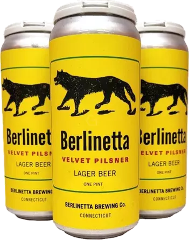 Berlinetta Velvet Pilsner 16oz 4-Pack